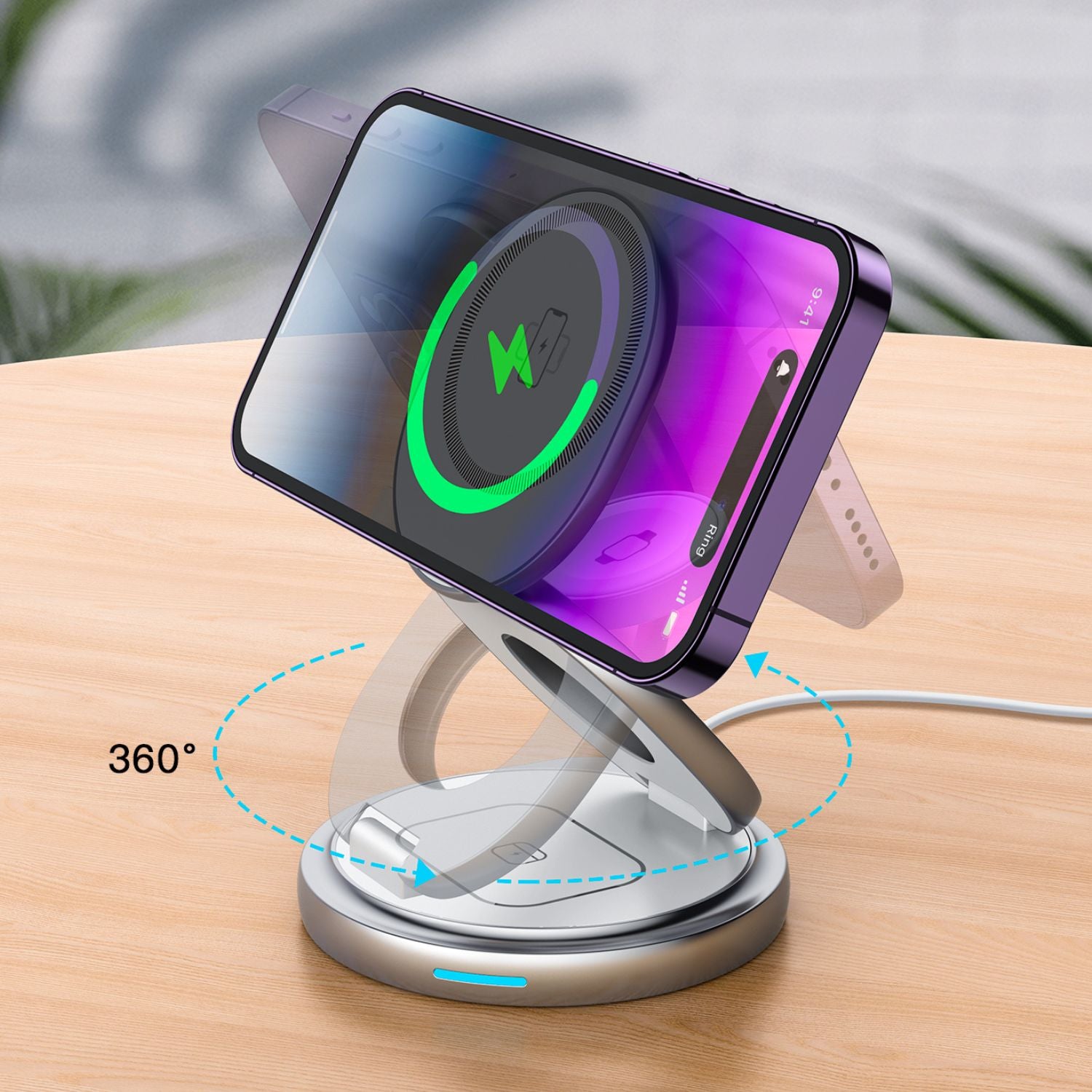 3 in 1 Foldable Charger for Apple