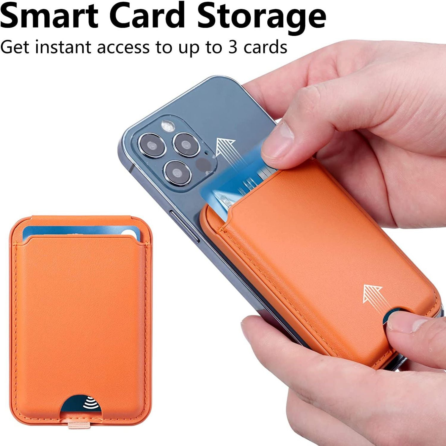 Magnetic Wallet with Kickstand