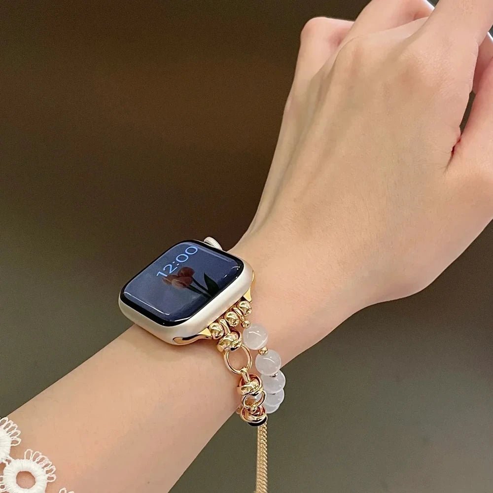 Women's Pearl Essence Bracelet Band for Apple Watch